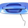 2005-2007 SUBARU WRX & STI REAR LH DRIVER SIDE EXTERIOR DOOR HANDLE BLUE OEM - Image 3