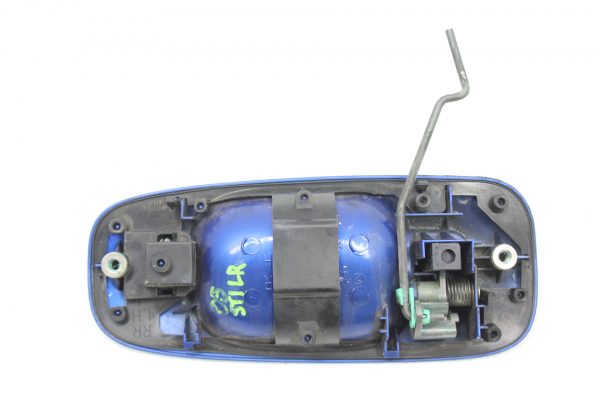 2005-2007 SUBARU WRX & STI REAR LH DRIVER SIDE EXTERIOR DOOR HANDLE BLUE OEM - Image 5