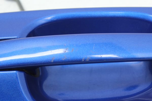 2005-2007 SUBARU WRX & STI REAR LH DRIVER SIDE EXTERIOR DOOR HANDLE BLUE OEM - Image 7