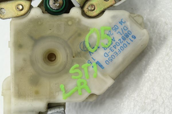 2002-2007 SUBARU WRX & STI REAR LH DRIVER SIDE DOOR LOCK LATCH ASSEMBLY OEM - Image 5