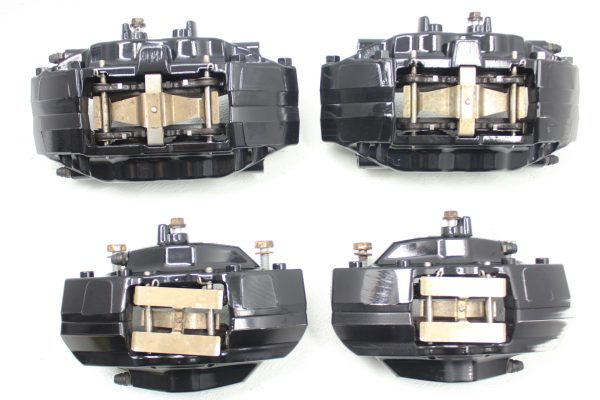 2008-2017 SUBARU WRX STI FRONT & REAR BREMBO BRAKE CALIPERS SET 26K MILES OEM - Image 2