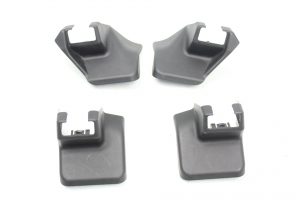 2015-2020 SUBARU WRX & STI FRONT & REAR SEAT RAIL BOLT COVER TRIM SET