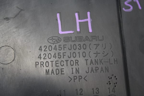 2015-2020 SUBARU WRX & STI FUEL TANK PROTECTOR COVER TRAY SET LH/RH OEM - Image 9