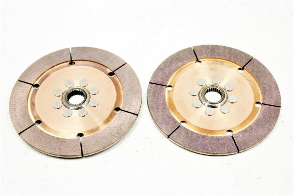 2004-2020 SUBARU WRX STI 6 SPEED COMPETITION CLUTCH TWIN DISK REPLACEMENT DISCS - Image 8