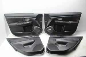 2015-2021 SUBARU WRX STI LIMITED HARMON KARDON FRONT & REAR DOOR CARDS PANELS