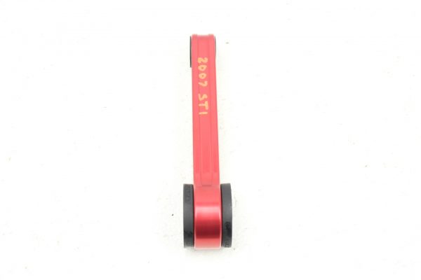 2002-2020 SUBARU WRX STI PERRIN PERFORMANCE PITCH STOP MOUNT DOG BONE RED - Image 3