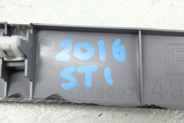 2015-2017 SUBARU WRX STI LH CARBON FIBER DASH TRIM DRIVER SIDE PANEL S18007490 - Image 8