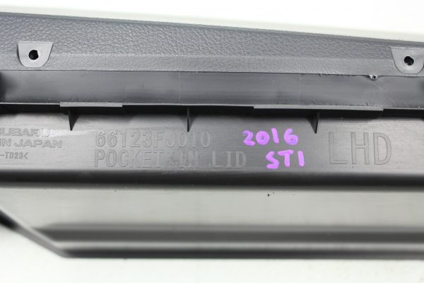 2015-2020 SUBARU WRX & STI GLOVE BOX ASSEMBLY OEM 66123FJ010 - Image 9