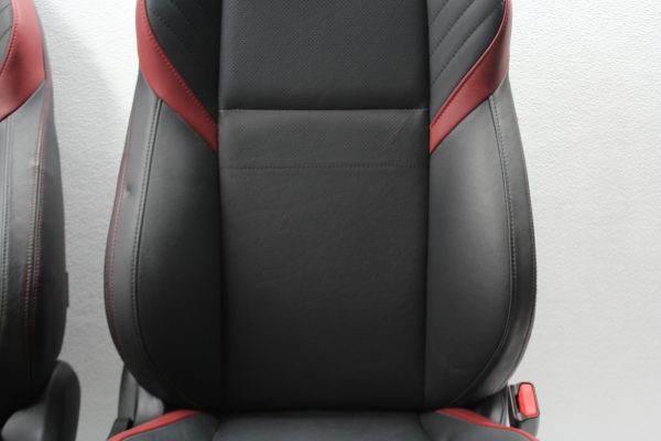 2015-2021 SUBARU WRX & STI LIMITED FRONT BLACK LEATHER SEATS LH/RH OEM 44K MILES - Image 5