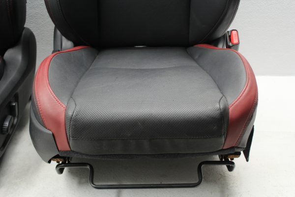 2015-2021 SUBARU WRX & STI LIMITED FRONT BLACK LEATHER SEATS LH/RH OEM 44K MILES - Image 6