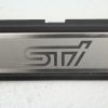 2008-2014 SUBARU WRX STI FRONT DOOR SILL KICK PLATE OEM - Image 5