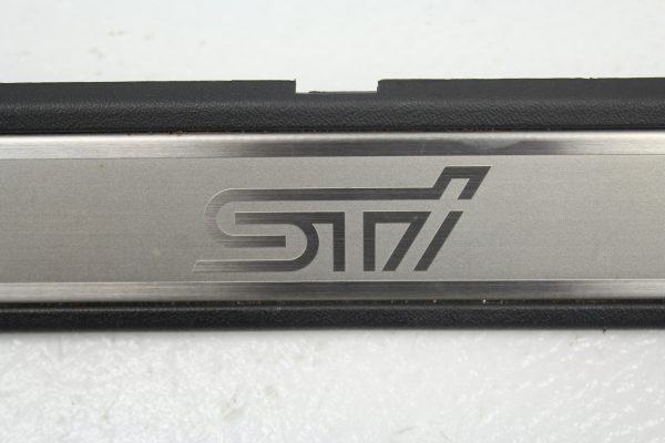 2008-2014 SUBARU WRX STI FRONT DOOR SILL KICK PLATE OEM - Image 5