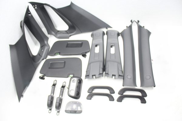2011-2014 Subaru WRX & STI Sedan Upper Black Interior Swap A, B, C Pillar Set Kit