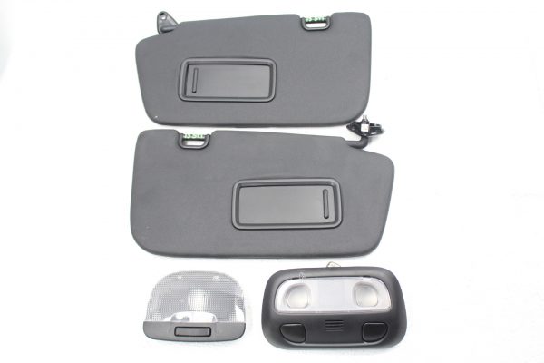 2011-2014 Subaru WRX & STI Sedan Upper Black Interior Swap A, B, C Pillar Set Kit - Image 2