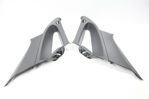 2011-2014 Subaru WRX & STI Sedan Upper Black Interior Swap A, B, C Pillar Set Kit - Image 4