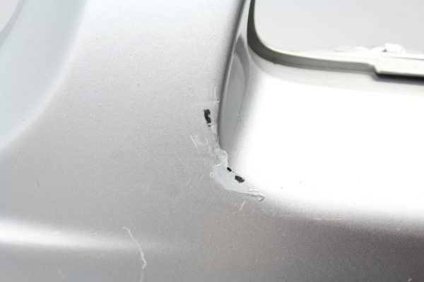 2004-2005 SUBARU WRX STI FRONT BUMPER COVER ASSEMBLY SILVER OEM - Image 6