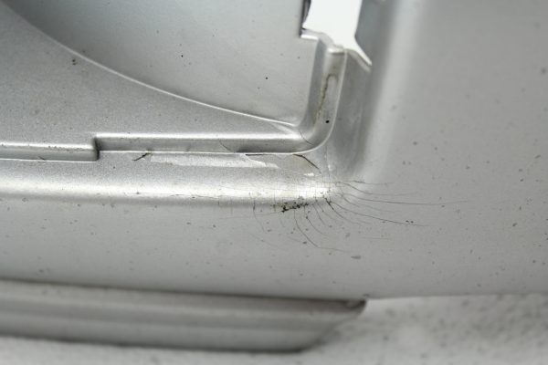 2004-2005 SUBARU WRX STI FRONT BUMPER COVER ASSEMBLY SILVER OEM - Image 7