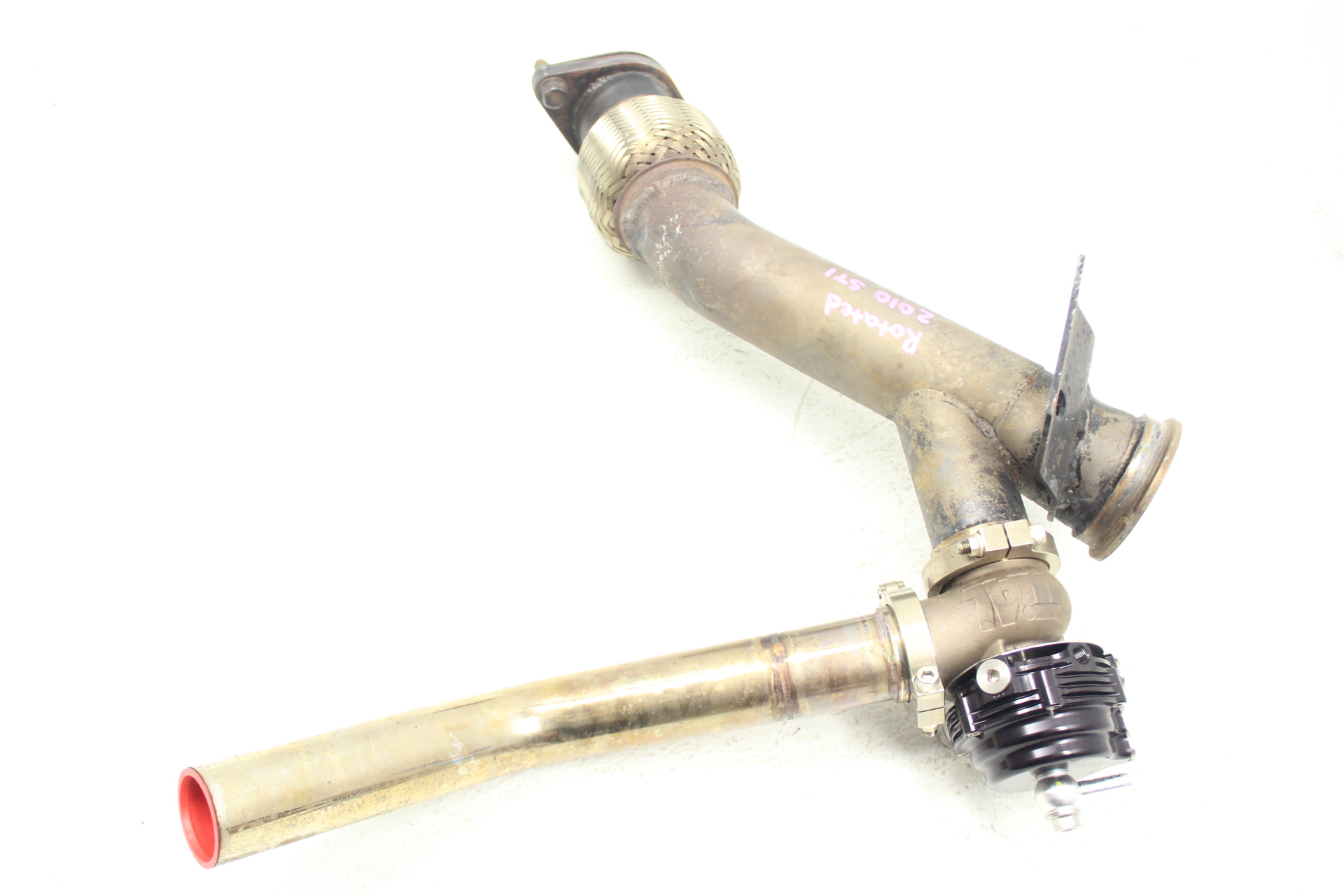 20042020 SUBARU WRX STI ROTATED V BAND UPPIPE & TIAL 38MM MVS WASTEGATE