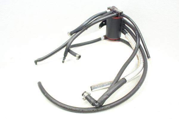 2008-2014 SUBARU WRX & 2008-2020 COBB TUNING AIR OIL SEPARATOR AOS BLACK/RED - Image 5