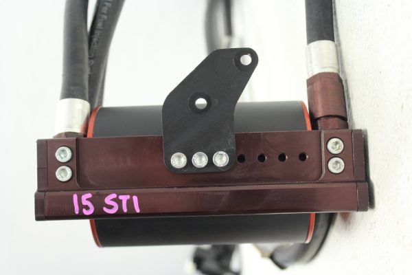 2008-2014 SUBARU WRX & 2008-2020 COBB TUNING AIR OIL SEPARATOR AOS BLACK/RED - Image 8