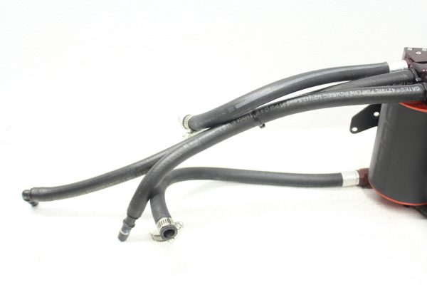 2008-2014 SUBARU WRX & 2008-2020 COBB TUNING AIR OIL SEPARATOR AOS BLACK/RED - Image 12