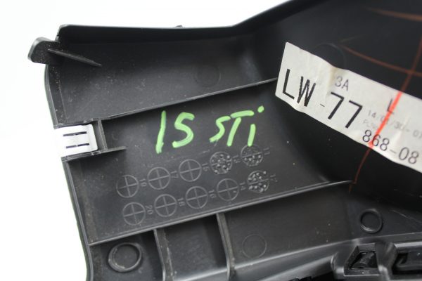 2015-2020 SUBARU WRX STI LOWER DASH STEERING COLUMN KICK PANEL COVER OEM - Image 8