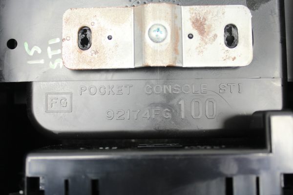 2015-2020 SUBARU WRX STI LAUNCH EDITION CENTER CONSOLE ARM REST & DCCD SWITCHES - Image 12