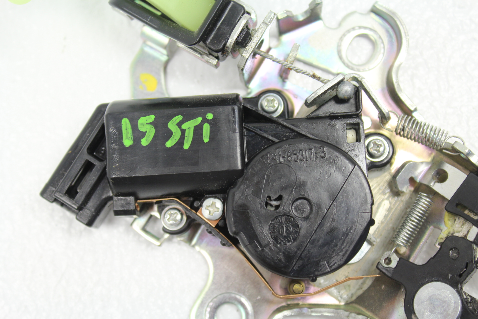 20152020 SUBARU WRX & STI TRUNK LID LATCH PULL RELEASE ACTUATOR OEM