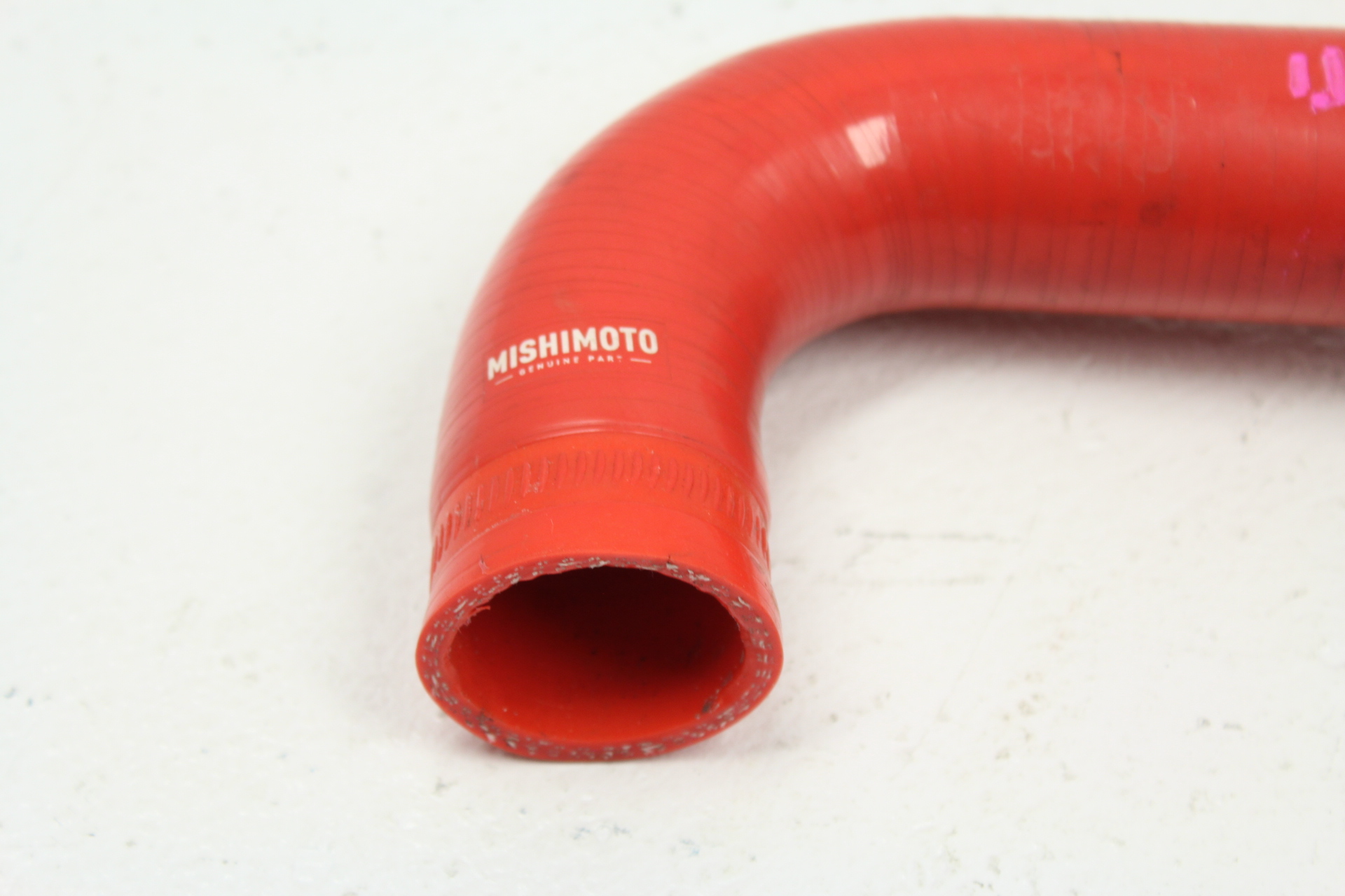 2015-2020 SUBARU WRX & STI MISHIMOTO RED SILICONE UPPER RADIATOR HOSE ...