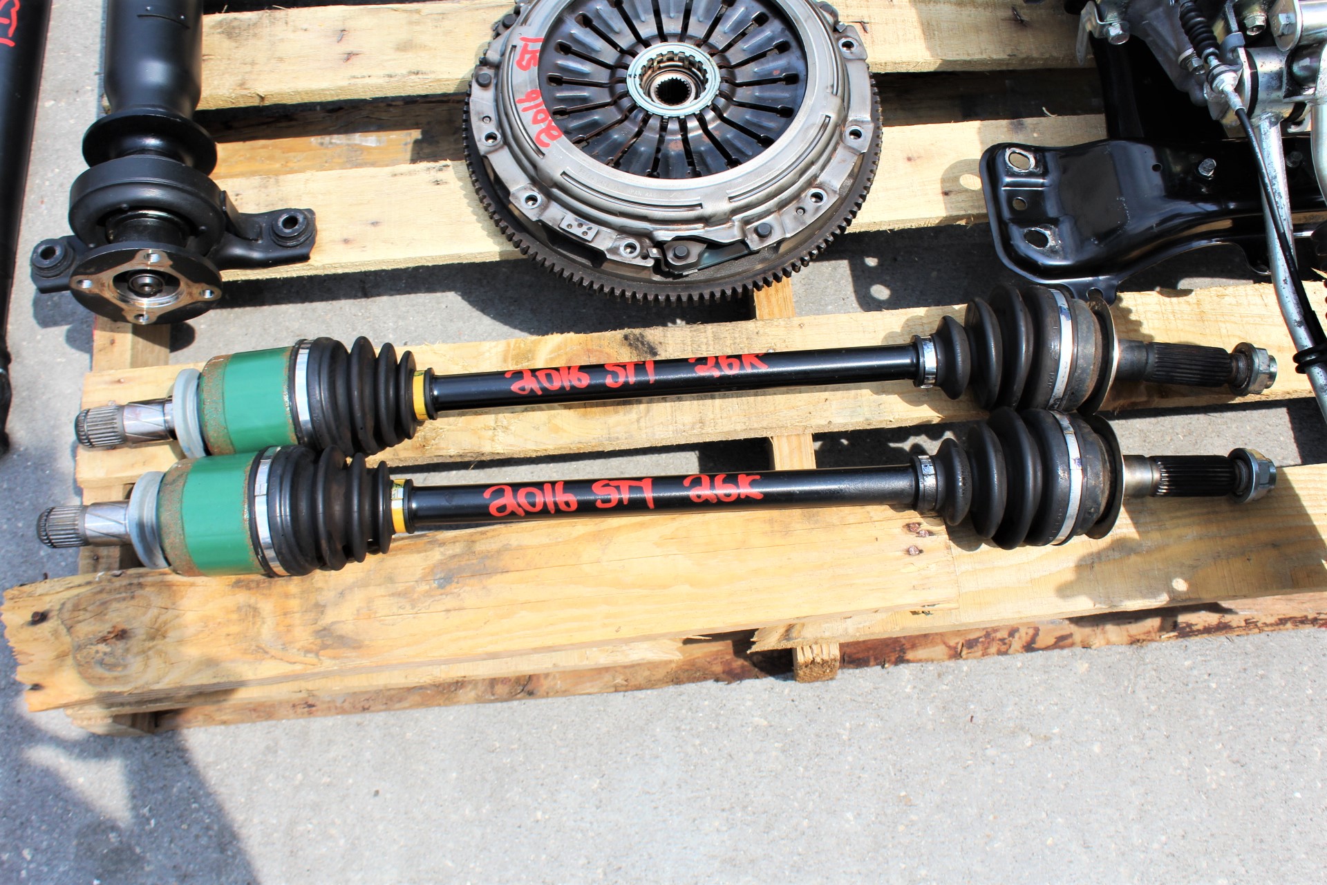 2008-2018 SUBARU WRX STI 6 SPEED MANUAL TRANSMISSION SWAP 6MT 26K MILES EJ257 - Image 7