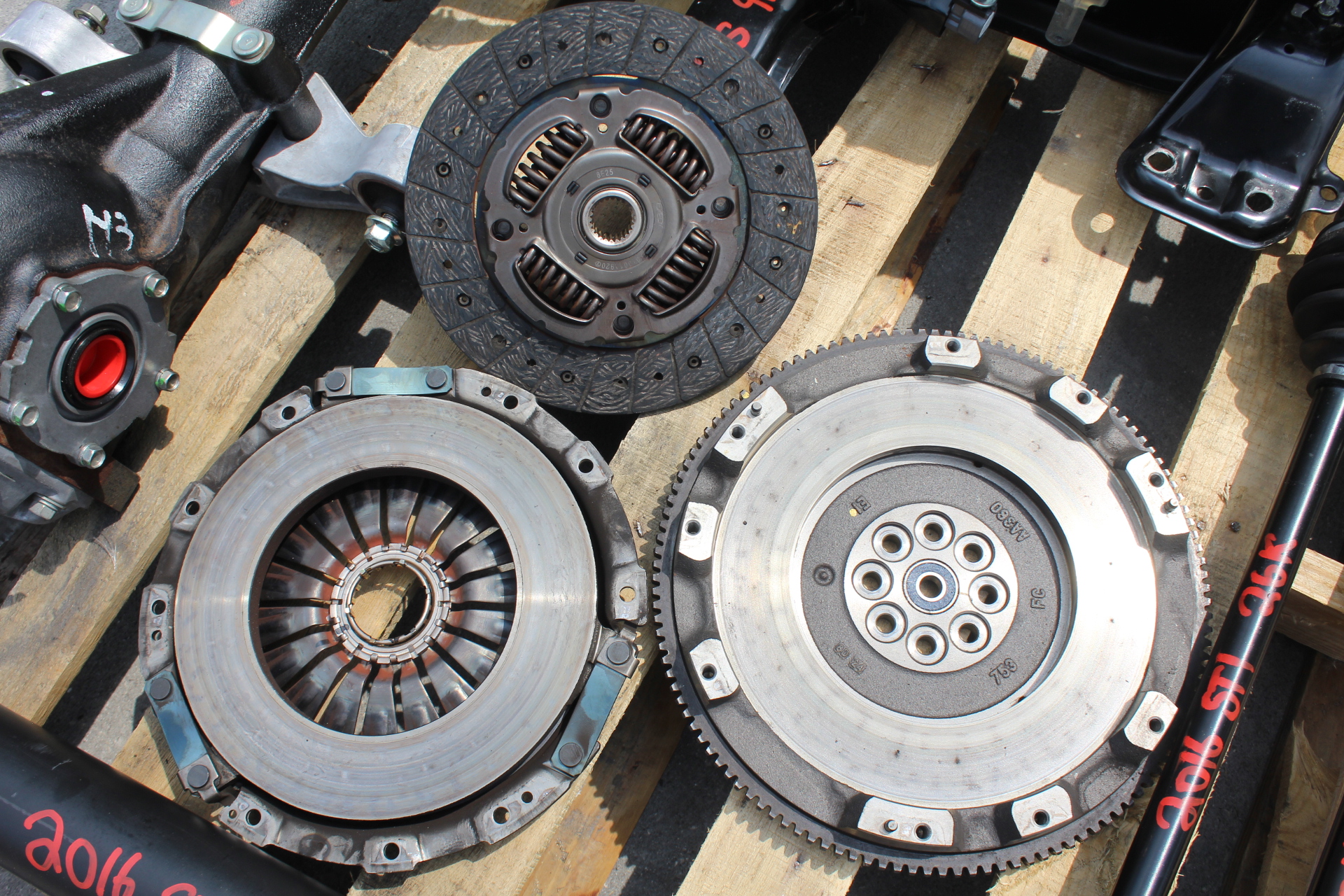 2008-2018 SUBARU WRX STI 6 SPEED MANUAL TRANSMISSION SWAP 6MT 26K MILES EJ257 - Image 8