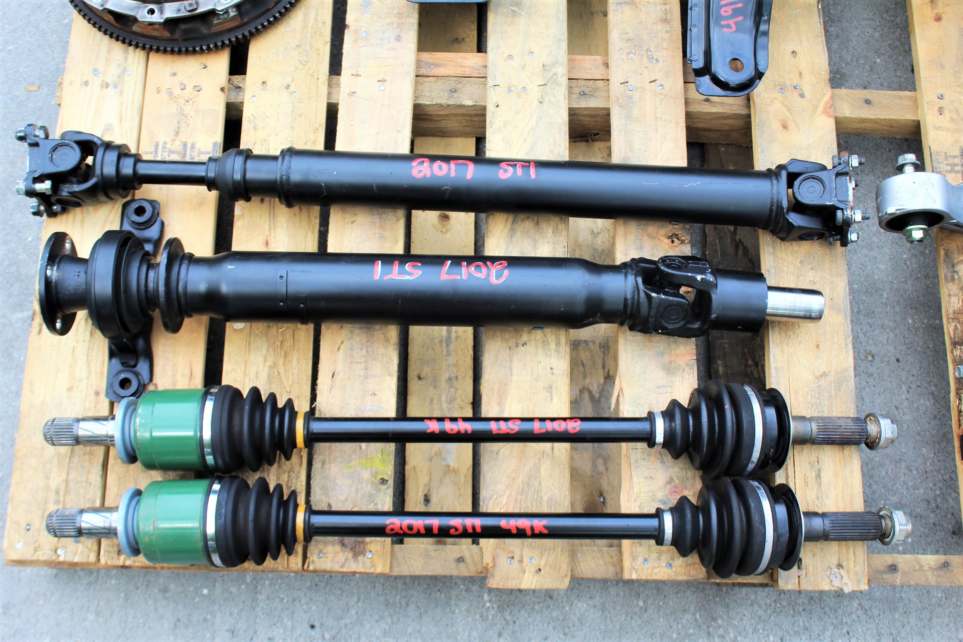 2008-2018 SUBARU WRX STI 6 SPEED MANUAL TRANSMISSION SWAP 6MT 49K MILES EJ257 - Image 8