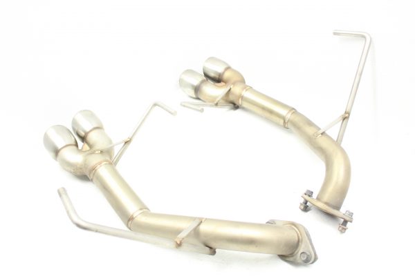 2015-2020 SUBARU WRX & STI NAMELESS MUFFLER DELETE AXLE BACK EXHAUST DOUBLE WALL - Image 3