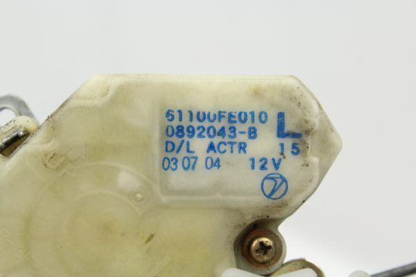 2004-2007 SUBARU WRX STI REAR LH DRIVER SIDE DOOR LOCK ACTUATOR MOTOR 61100FE010 - Image 5