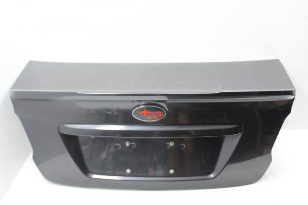 2015-2020 SUBARU WRX & STI REAR TRUNK LID DECK W/ LIP DGM DARK GREY METALLIC OEM - Image 2