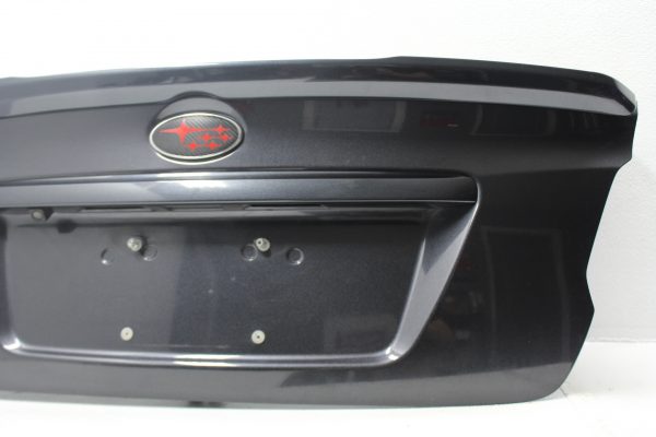 2015-2020 SUBARU WRX & STI REAR TRUNK LID DECK W/ LIP DGM DARK GREY METALLIC OEM - Image 4