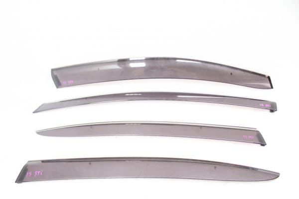 2015-2020 SUBARU WRX & STI WINDOW RAIN GUARDS WEATHER SHIELD FRONT/REAR SET