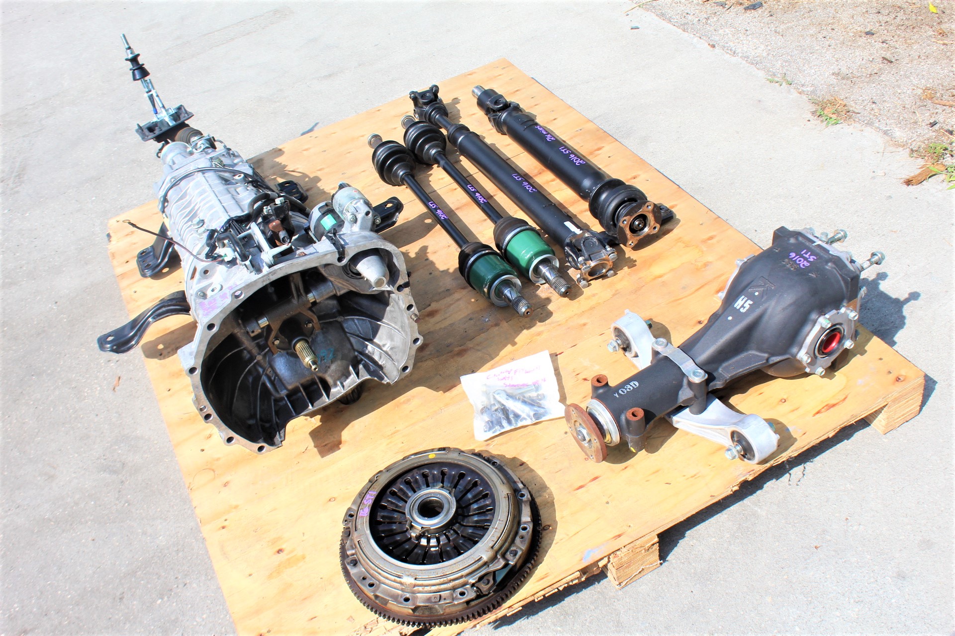 2008-2018 SUBARU WRX STI 6 SPEED MANUAL TRANSMISSION SWAP 6MT 21K MILES EJ257 - Image 4