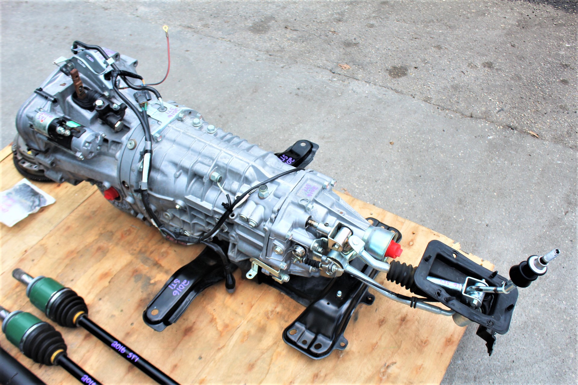 2008-2018 SUBARU WRX STI 6 SPEED MANUAL TRANSMISSION SWAP 6MT 21K MILES EJ257 - Image 10