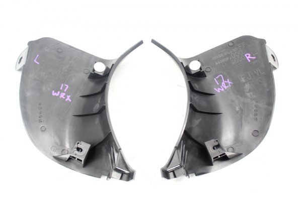 2015-2021 SUBARU WRX & STI FRONT KICK PANEL COVER SILL TRIM SET PILLAR LH/RH OEM - Image 3
