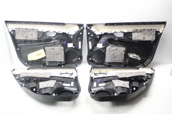 2015-2020 SUBARU WRX STI FRONT & REAR ALCANTARA DOOR CARD PANEL SET OEM - Image 2