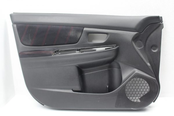 2015-2020 SUBARU WRX STI FRONT & REAR ALCANTARA DOOR CARD PANEL SET OEM - Image 3