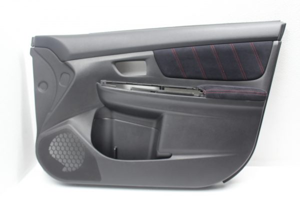 2015-2020 SUBARU WRX STI FRONT & REAR ALCANTARA DOOR CARD PANEL SET OEM - Image 6