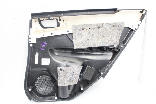 2015-2020 SUBARU WRX STI FRONT & REAR ALCANTARA DOOR CARD PANEL SET OEM - Image 12
