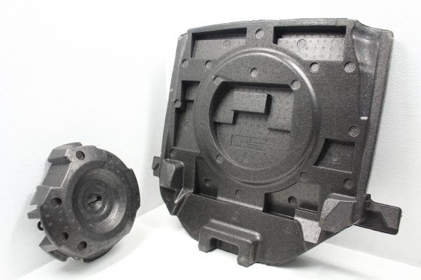 2008-2014 SUBARU IMPREZA WRX STI TRUNK SPACER REAR TOOLKIT HOUSING OEM - Image 2