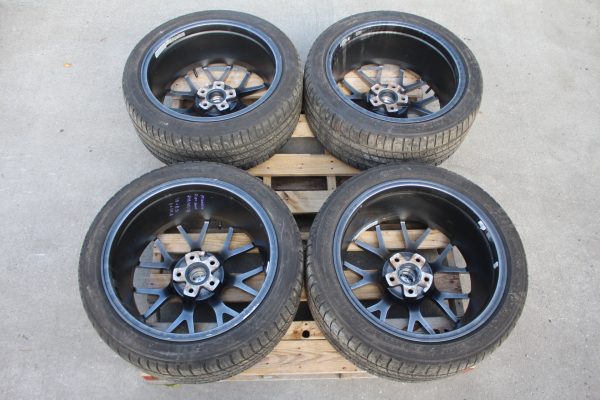 2005-2020 SUBARU WRX STI ENKEI RAIJIN 5X114 WHEELS RIMS & TIRES 18X8.5 +38 - Image 11