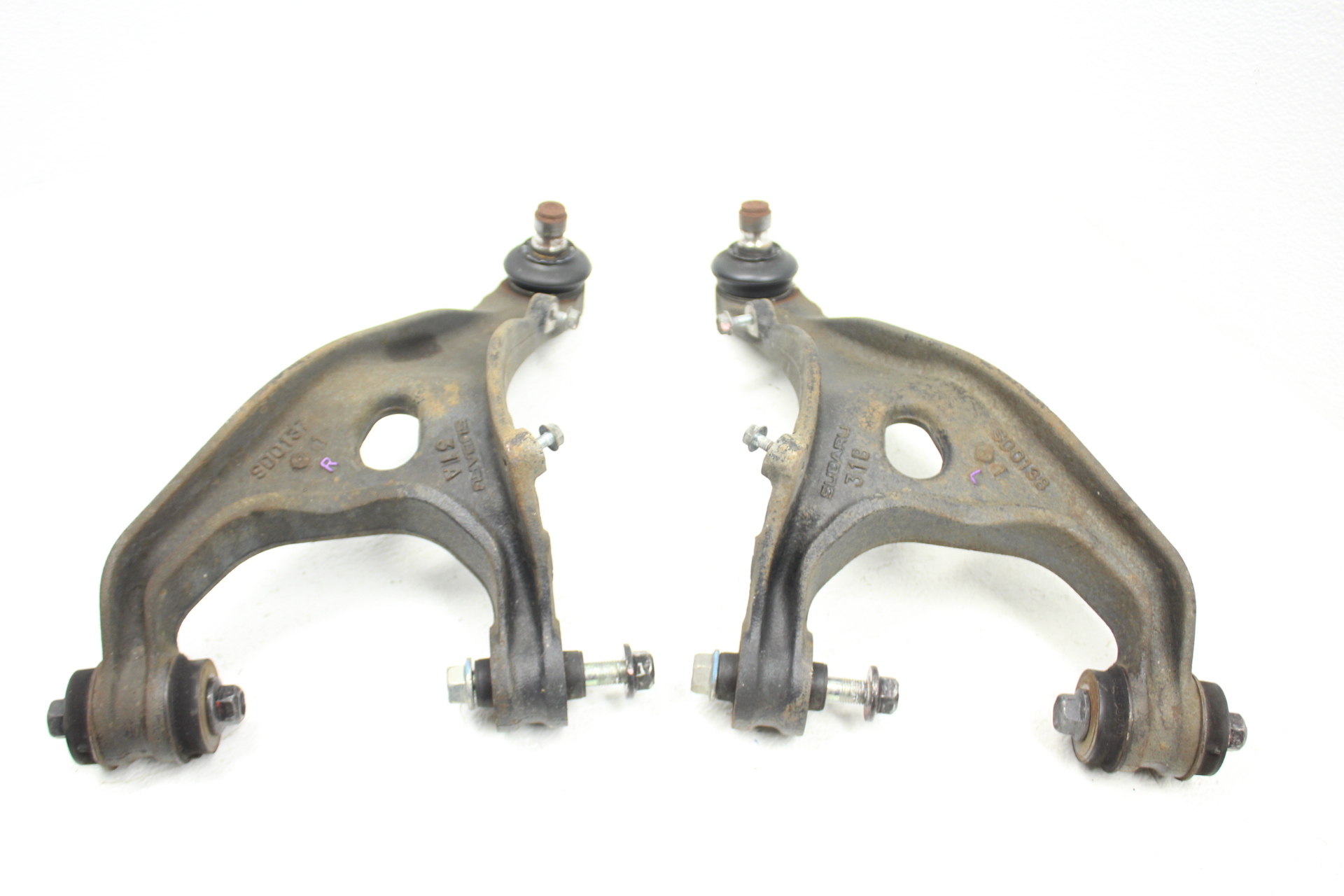 20082014 SUBARU WRX & STI REAR UPPER CONTROL ARMS PAIR OEM LH/RH