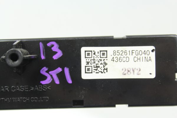2008-2014 SUBARU WRX & STI UPPER DASH DASHBOARD INFO DISPLAY OEM 85261FG040 - Image 6