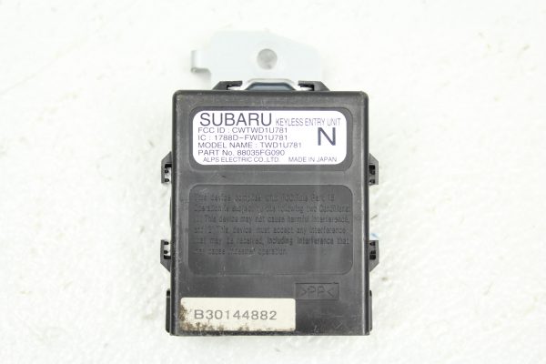 2011-2014 SUBARU WRX & STI KEY LESS KEYLESS ENTRY UNIT CONTROL MODULE OEM