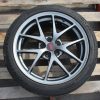 2015-2017 SUBARU WRX STI LIMITED FORGED WHEEL RIM & TIRE 18x8.5 + 55 5x114.3